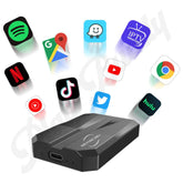 HEYINCAR CarPlay Smart AI Box Plus Wireless CarPlay & Android w/ YT Netflix IPTV HEYINCAR AI Box Apple CarPlay &